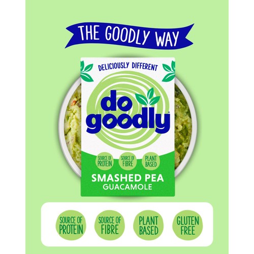 Do Goodly Smashed Pea Guacamole Dip thumbnail 3