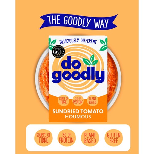 Do Goodly Sundried Tomato Houmous Dip thumbnail 2