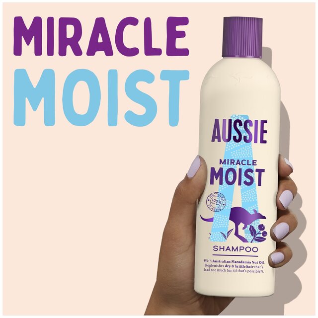Aussie Miracle Moist Shampoo thumbnail 2