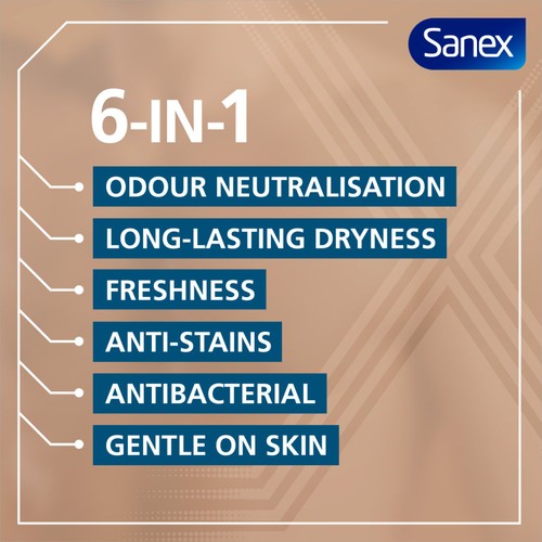 Sanex Men Active Control Antiperspirant Roll On Deodorant thumbnail 4