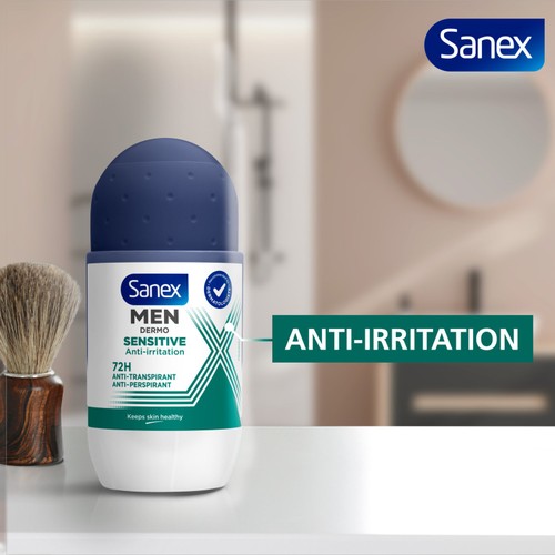 Sanex Men Sensitive Antiperspirant Roll-On Deodorant thumbnail 3
