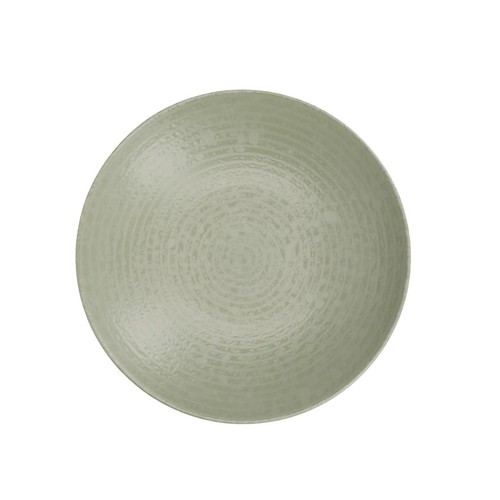 KitchenCraft Stoneware Coupe 22cm Bowl Set, Green thumbnail 5