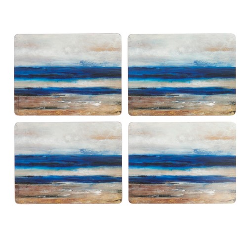 Creative Tops Blue Abstract Premium Placemats, 30x23cm,