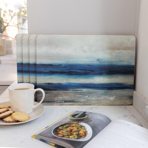 Creative Tops Blue Abstract Premium Placemats, 30x23cm, thumbnail 5
