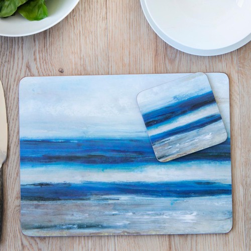 Creative Tops Blue Abstract Premium Placemats, 30x23cm, thumbnail 6