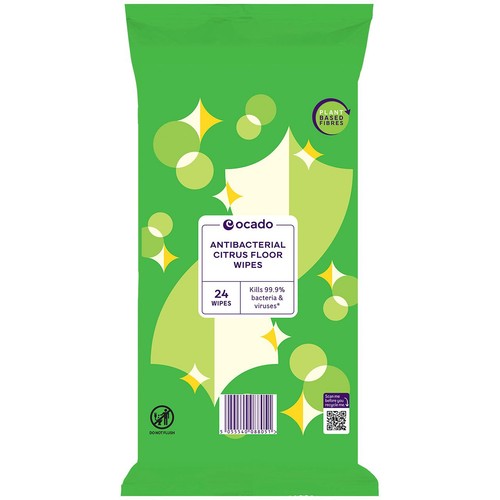 Ocado Antibacterial Citrus Floor Wipes thumbnail 2