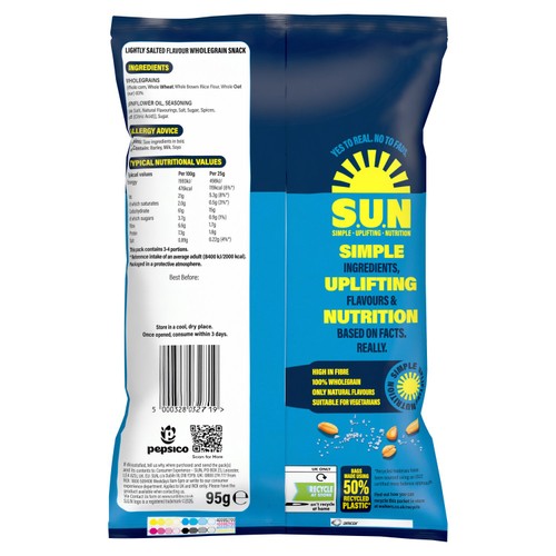 SUN Bites Lightly Salted Sharing Bag Crisps thumbnail 2