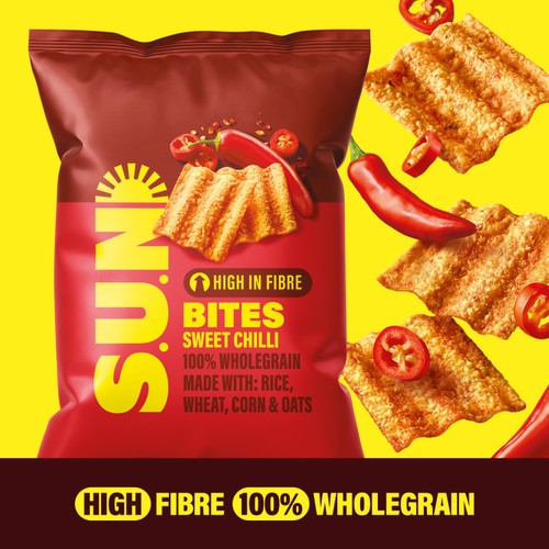 SUN Bites Sweet Chilli Sharing Bag Crisps thumbnail 4