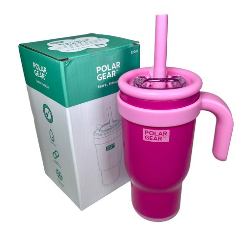 Polar Gear Kids Hydra Curve Stainless Steel Rose Tumbler 520ml thumbnail 2
