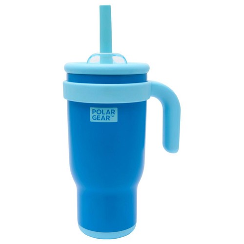 Polar Gear Kids Hydra Curve Stainless Steel Blue Tumbler 520ml 