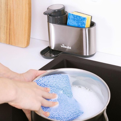 Vileda Sinkside Organiser With Dispenser thumbnail 2