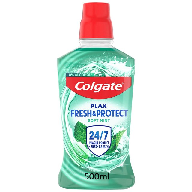 Colgate Plax Soft Mint Mouthwash Alcohol Free