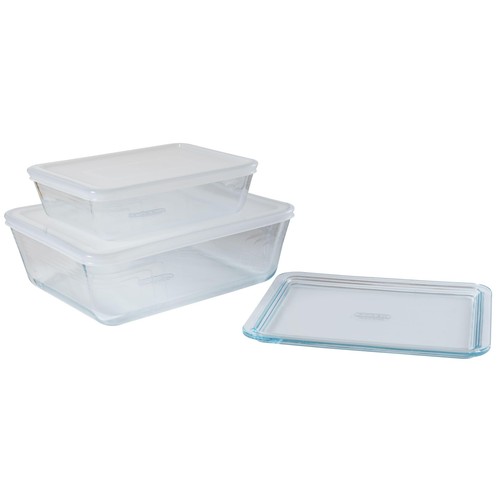 Pyrex Bake, Cook & Store Glass Dish Set thumbnail 3