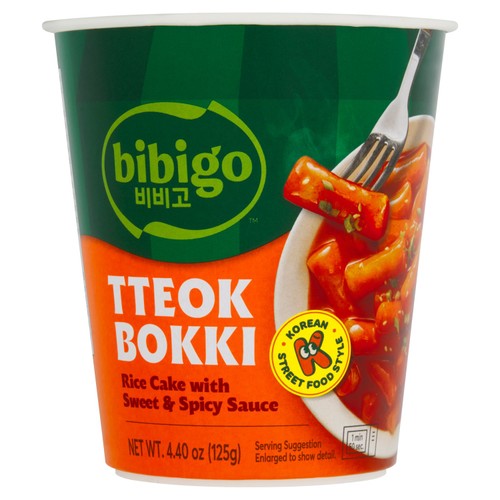 Bibigo Tteokbokki sweet & spicy cup