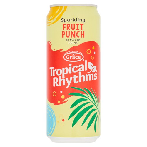 Grace Tropical Rhythms Fruit Punch can
