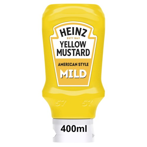 Heinz Yellow Mustard Mild 400ml