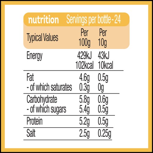 Heinz Yellow Mustard Mild 400ml thumbnail 2