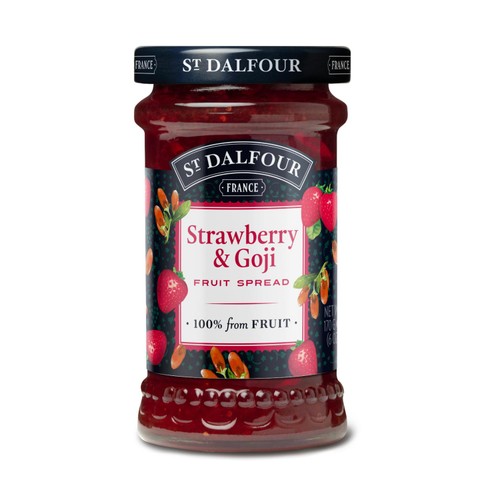 St Dalfour Strawberry & Goji Fruit Spread thumbnail 2
