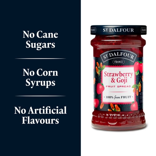 St Dalfour Strawberry & Goji Fruit Spread thumbnail 4