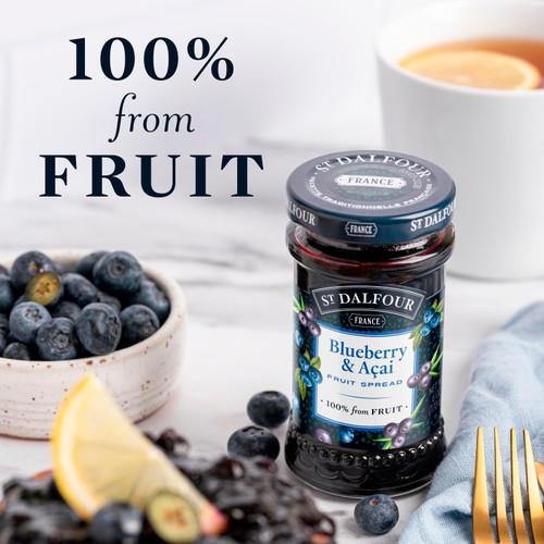St Dalfour Blueberry & Acai Fruit Spread thumbnail 4
