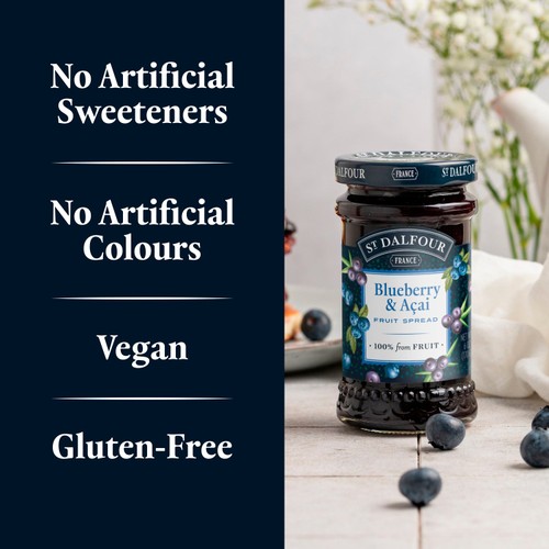 St Dalfour Blueberry & Acai Fruit Spread thumbnail 5