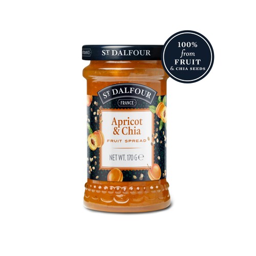 St Dalfour Apricot & Chia Fruit Spread