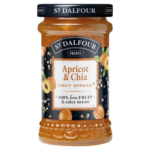 St Dalfour Apricot & Chia Fruit Spread thumbnail 2