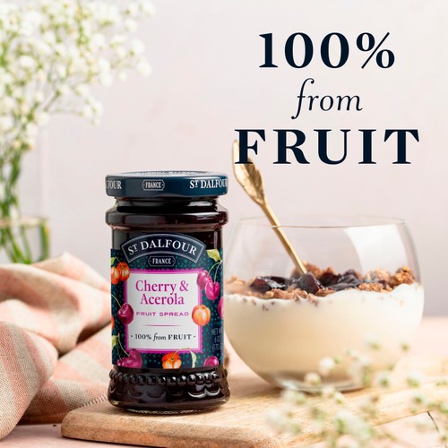 St Dalfour Cherry & Acerola Fruit Spread thumbnail 4