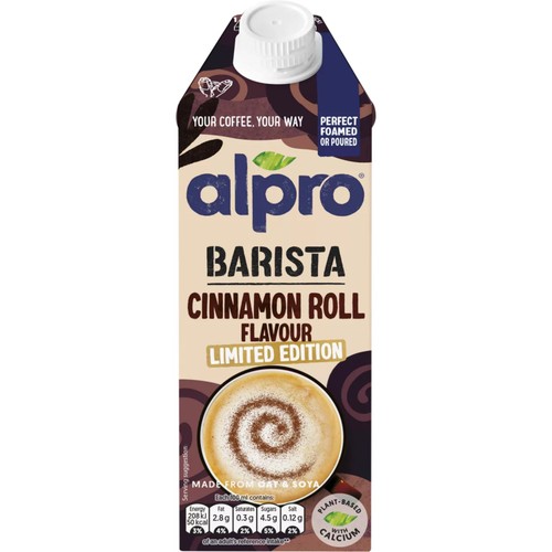Alpro Barista Cinnamon Roll Chilled Dairy Alternative Drink thumbnail 2