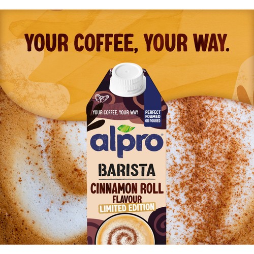 Alpro Barista Cinnamon Roll Chilled Dairy Alternative Drink thumbnail 5