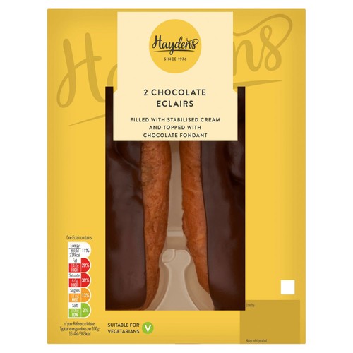 Haydens Chocolate Eclair