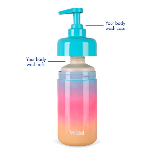 Wild Ombre Refillable Body Wash Case thumbnail 3