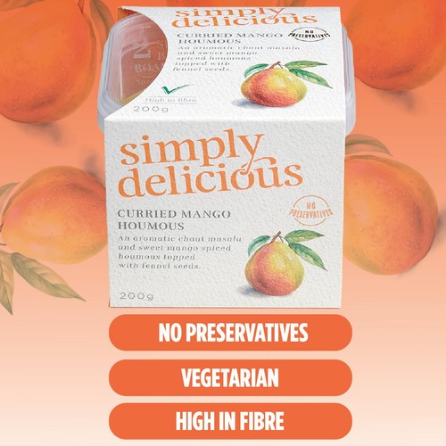 Simply Delicious Curried Mango Houmous thumbnail 2