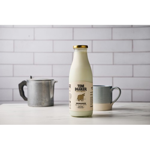 Tom Parker West Country Free Range Unhomogenised Whole Milk thumbnail 2