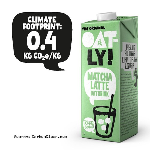 Oatly Matcha Latte thumbnail 2