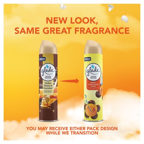 Glade Aerosol Air Freshener Sweet Chocolate Treat 300ml thumbnail 5