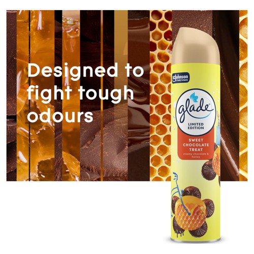 Glade Aerosol Air Freshener Sweet Chocolate Treat 300ml thumbnail 6