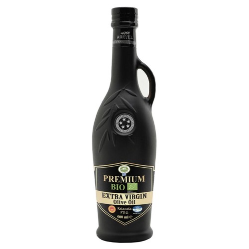 KORVEL Greek Extra Virgin Olive Oil Premium Organic PDO Kalamata