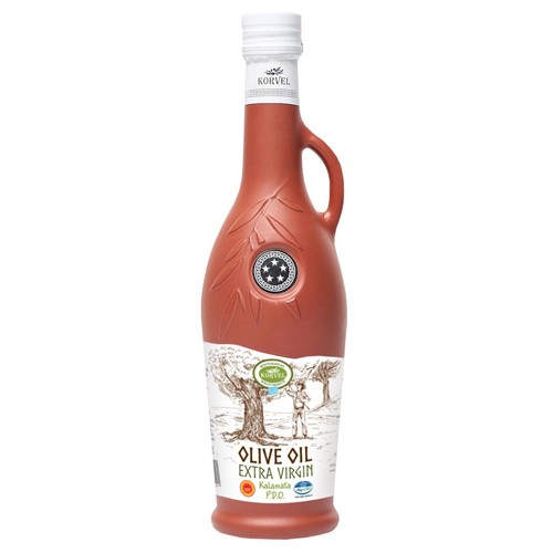 KORVEL Greek Extra Virgin Olive Oil PDO Kalamata