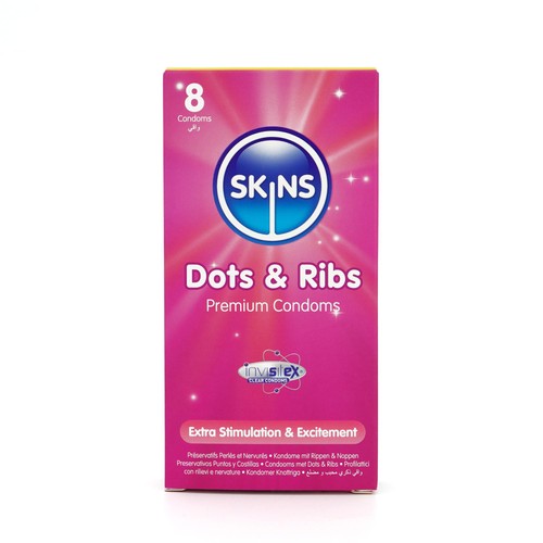 Skins Dots & Ribs Condoms