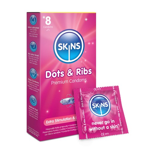 Skins Dots & Ribs Condoms thumbnail 2