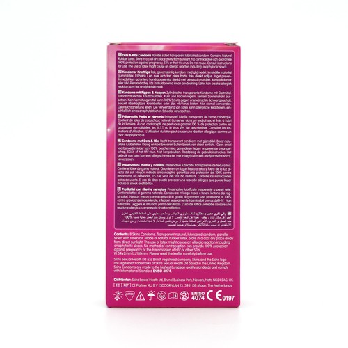 Skins Dots & Ribs Condoms thumbnail 3
