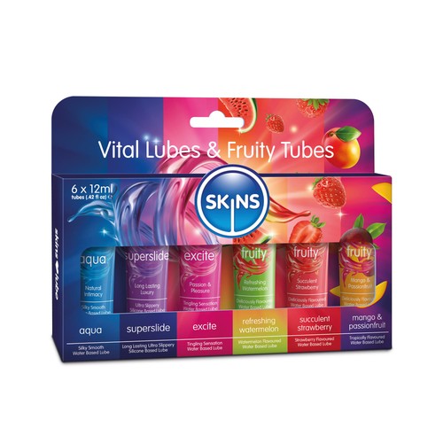Skins 12ml Sampler Lubes, Vital & Fruity thumbnail 2