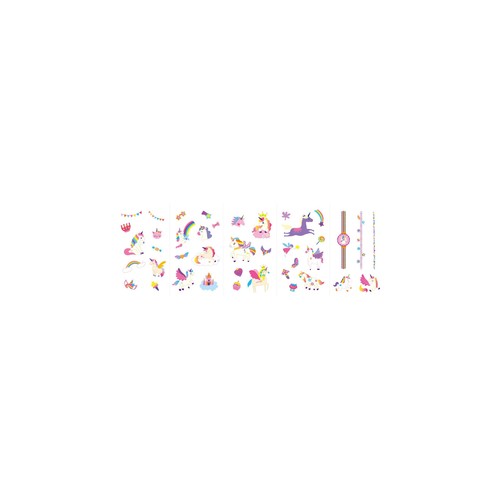 Avenir Unicorn Nail Stickers And Tattoos thumbnail 3