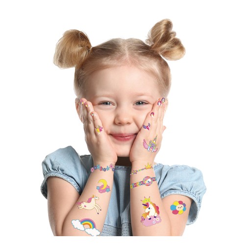 Avenir Unicorn Nail Stickers And Tattoos thumbnail 4