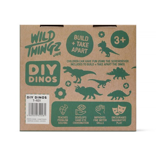 Wild Thingz DIY Dino T-rex thumbnail 2