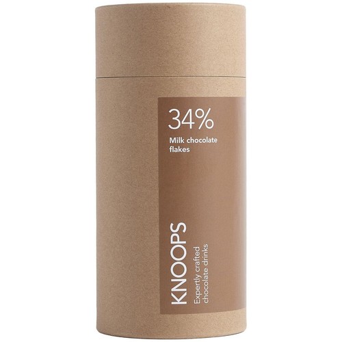 Knoops 34% Milk Hot Chocolate Flakes Tube