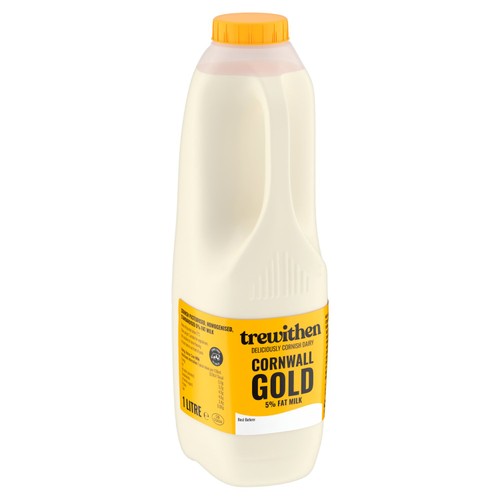 Trewithen Dairy Cornwall Gold 5% Fat Milk thumbnail 3