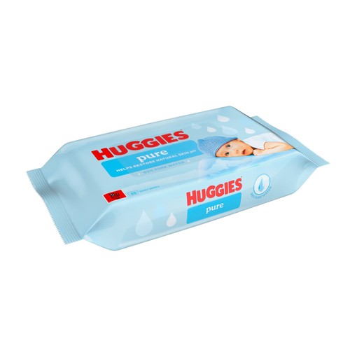 Huggies Pure PF Baby Wipes Single Pack thumbnail 2