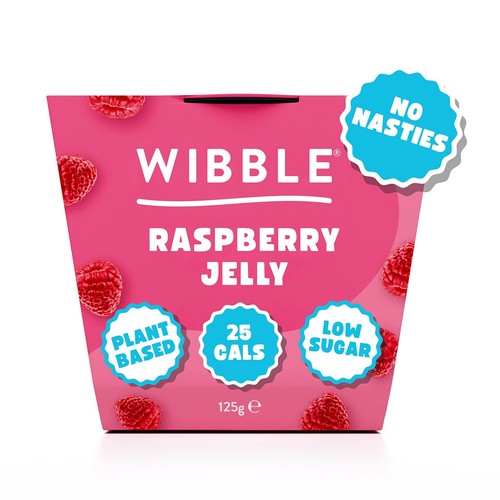 Wibble Plant-based Raspberry Jelly Pot
